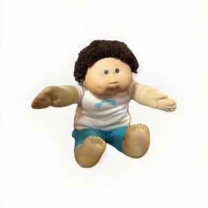 Vintage Cabbage Patch Boy Doll (signed Blue Xavier Roberts 85) 1978-1982